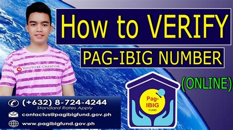 www.pagibigfund.gov.ph|pag ibig number online verification.